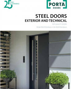 Porta - Catalog uși din oțel tehnice și de exterior