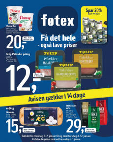 Føtex - Gældende avis