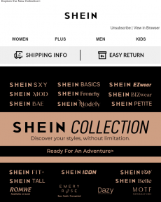 SHEIN Collection:THE LATEST FASHION UPDATES!