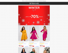 StarShinerS -  Winter SALE pe TOT site-ul cu REDUCERI de până la 70%!