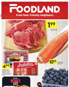 Foodland flyer from Thursday 12.01.