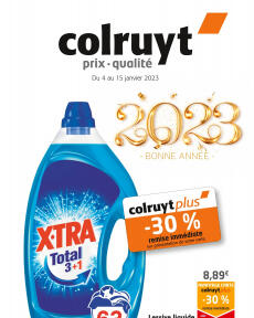Catalogue Colruyt de du mercredi 04.01.