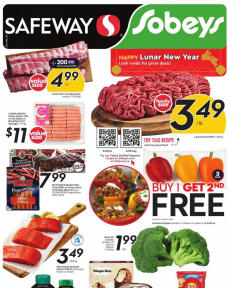 Safeway flyer from Thursday 19.01.