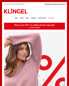 Klingel -  VÝPRODEJ  slevy až do 70%!