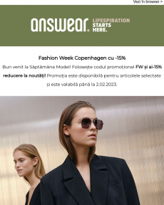 Answear - Fashion Week Copenhagen cu -15%