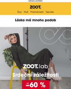 Zoot -  Až 60% slevy na ZOOT.lab