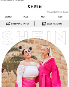 SheIn - NEW USERS ONLY: FREE SHIPPING
