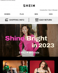 SheIn - SHEIN Brands | Shine Bright in 2023