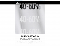 Adidas.cz - Poslední velikosti v Outletu se slevou až 60 %