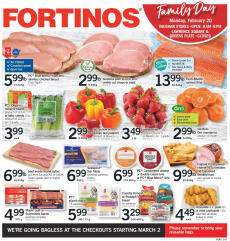 Fortinos flyer from Thursday 16.02.