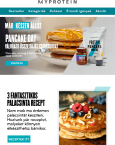 Myprotein - Ne csak ma legyen Pancake Day
