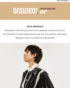 Answear - Explorează colecțiile Premium și descoperă noile branduri!