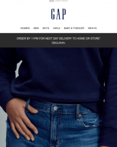 GAP - Our bestselling jeans: make them yours