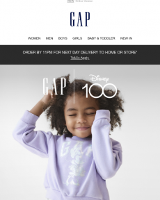GAP - New Disney limited edition collection