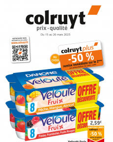 Catalogue Colruyt de du mercredi 15.03.