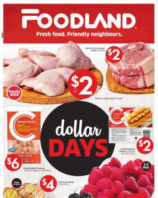 Foodland flyer from Thursday 16.03.