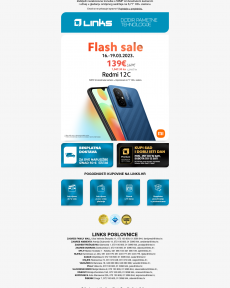 Links - Flash sale! Novi Redmi 12C za samo 139 € (1.047,30 kn)!