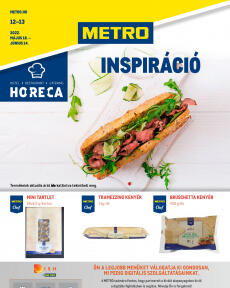 Metro Horeca Inspiráció katalógus