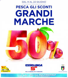 Esselunga - Grandi Marche al 50%