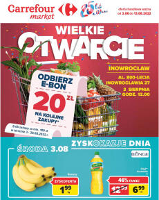 Carrefour Gazetka Wielkie otwarcie Market Inowrocław