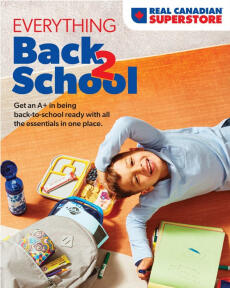 Real Canadian Superstore Back To School Book