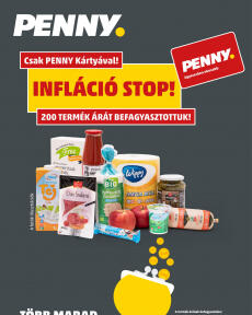 Penny Market Inflációstop termékkatalógus