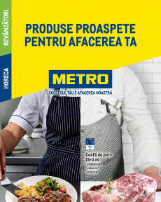 Metro Produse proaspete: Carne, pește, fructe și legume