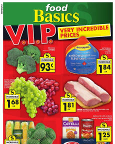Food Basics flyer VIP