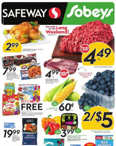 Safeway flyer from Thursday 25.08.