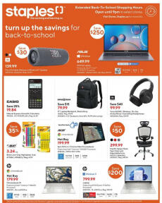 Staples Weekly Flyer
