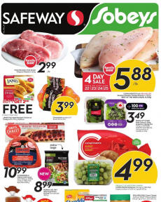 Safeway flyer from Thursday 22.09.