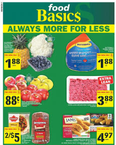 Food Basics flyer from Thursday 22.09.