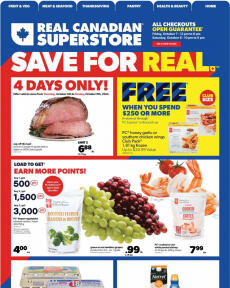Real Canadian Superstore flyer from Thursday 06.10.