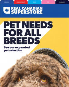 Real Canadian Superstore Pet Book