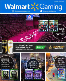 Walmart October Gaming Catalogue