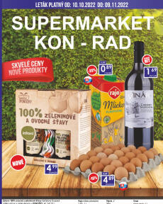 KON - RAD supermarket