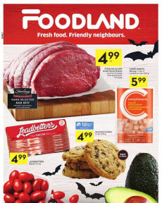 Foodland flyer from Thursday 27.10.