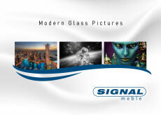 Modern glass pictures