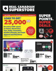 Real Canadian Superstore Pre-Black Friday Flyer