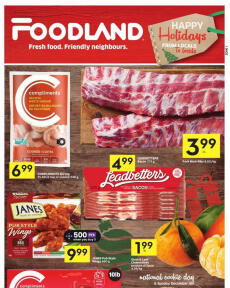 Foodland flyer from Thursday 01.12.