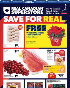 Real Canadian Superstore flyer from Thursday 01.12.