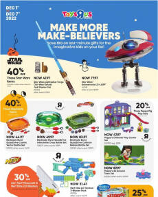 Toys R Us flyer from Thursday 01.12.