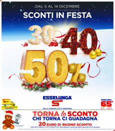 Esselunga Sconti 30% 40% 50% (Zona 3)