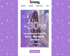 Sinsay: ️-30% z kodem WINTER30PL ️