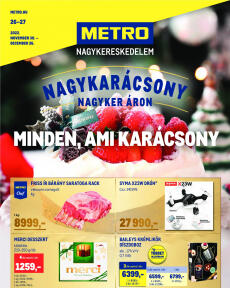 Metro - Minden, ami Karácsony katalógus