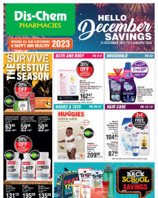 Dis-Chem Pharmacies Hello December Savings
