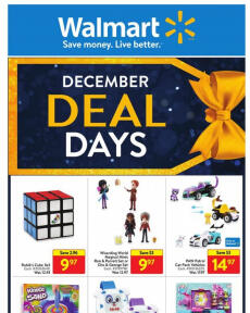 Walmart December Deal Days