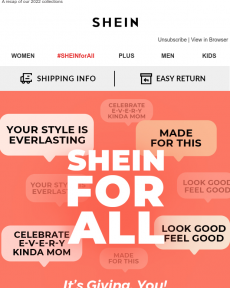 #SHEINforAll | It’s Giving, You!